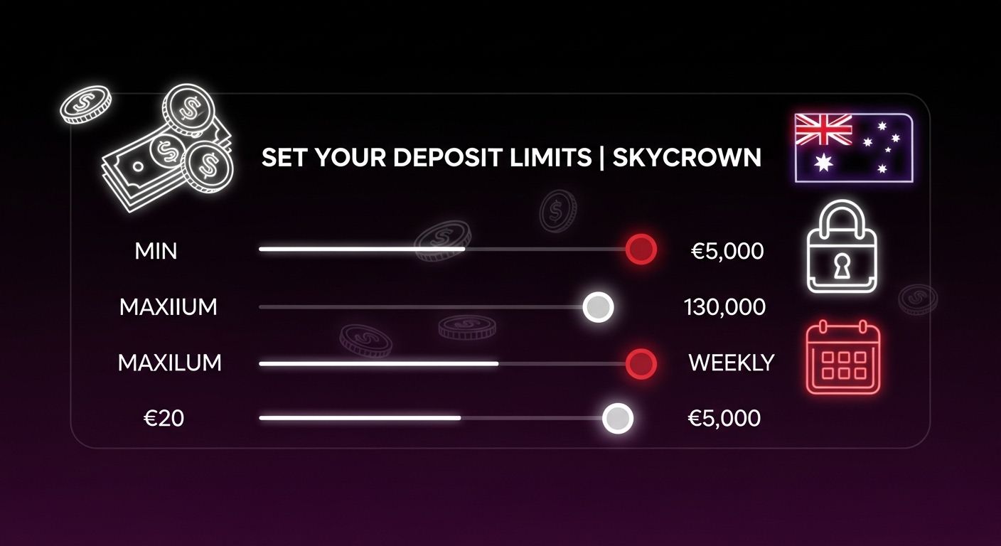 Deposit Limits accepted payment methods